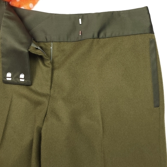 TSE Cashmere Wool Blend Wide Leg Flare Pants Sz 4 - Picture 10 of 11